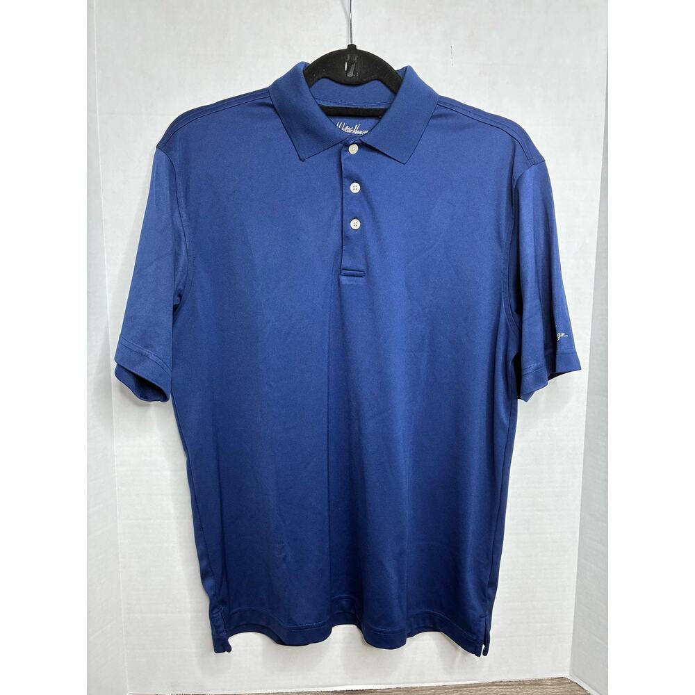 Walter Hagen Men's Size Small Royal Blue Polo Shirt Golf Comfort
